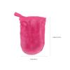 6pcs Washing Gloves Facial Towel Pink Towels Face Cleaning Tool Mitt Facial Cleansing Cloths Gloves for Cleaning Make up Travel Makeup Fine Fiber view 2