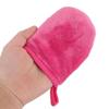 6pcs Washing Gloves Facial Towel Pink Towels Face Cleaning Tool Mitt Facial Cleansing Cloths Gloves for Cleaning Make up Travel Makeup Fine Fiber view 3