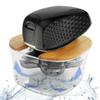 FitSand Bamboo Electric Head Shaver Rinse Stand Compatible with AidallsWellup Mens 5-in-1 Electric Head Shaver view 1