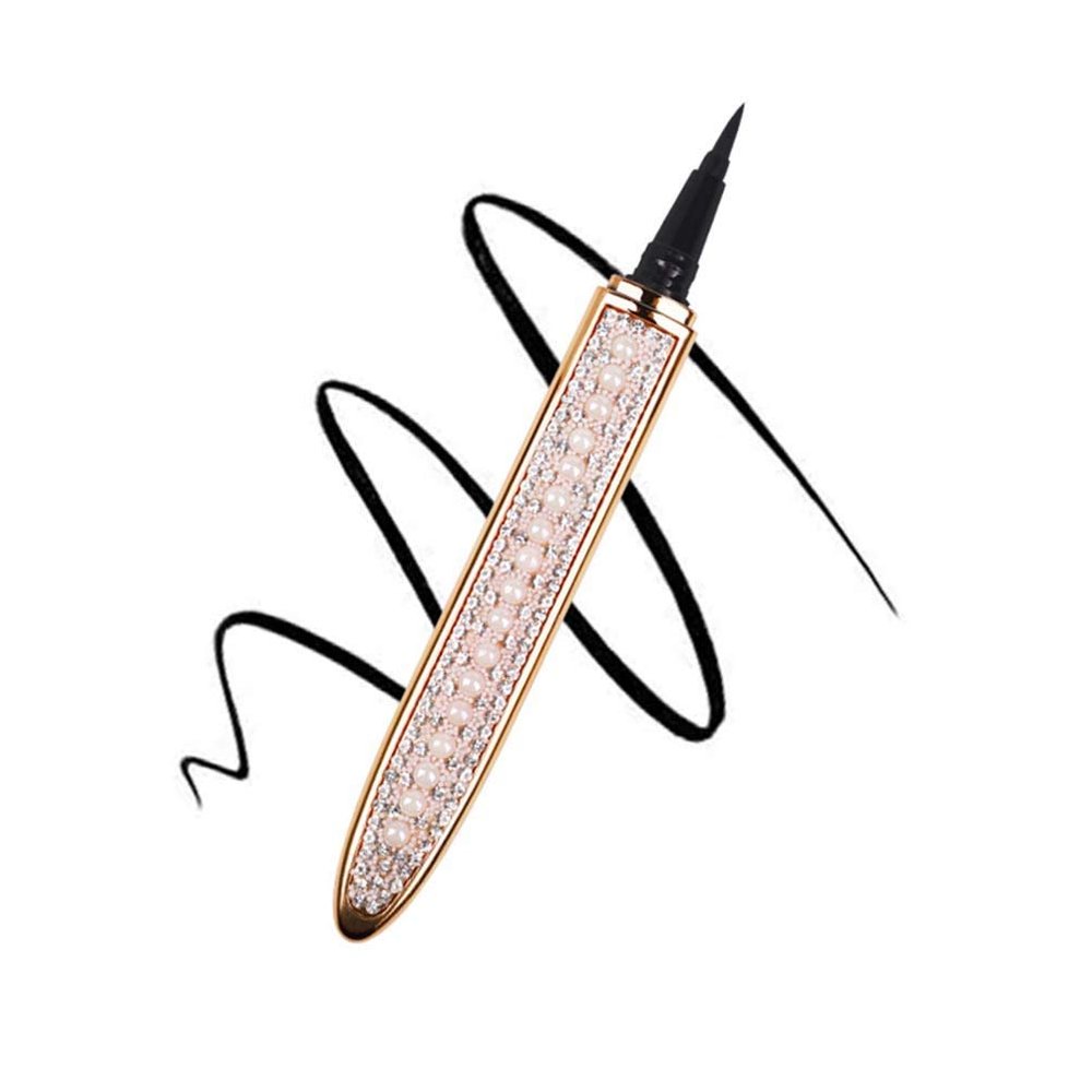 Agaze Line N Lash Quick-Drying Easy Liquid Pen , self-adhesive magic eyeliner 2 in 1 lash glue liner pen,No-skip Waterproof Multi-Functional Liner Pencil (B)