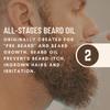 Johnny Slicks Organic Beard Oil | Moisturizes, Reduces Dry Skin & Itch | US Made, Veteran Owned (Chemical-free w/Tea Tree, Jojoba, Coconut & Argan), Original view 4