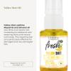 SALERM - Hair Oil - Biokera Fresh Yellow Shot Oil - 75 ml - Abyssinian and Almond Oil - Nourishes, Repairs, and Protects Damaged Hair - Shinier Hair - Sulfate-Free and Paraben-Free view 2