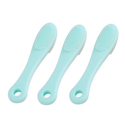 Blackhead Removing Silicone Finger Tip,Manual Nose Exfoliating Blackheads Remove Finger Tip for Sensitive, Delicate, Dry Skin (Green)