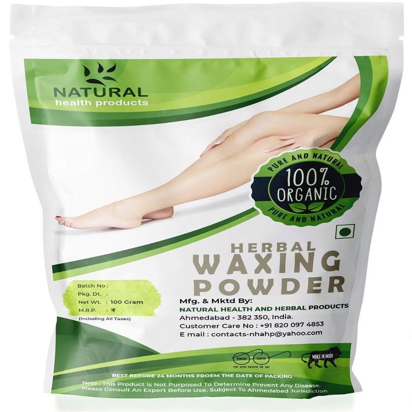 Crystal Natural Health Products Waxing Powder Instant Hair Remover (100g)