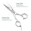 Hair Scissors left hand 5.5 Inch Hair Shears Left Hand Hair Cutting Scissors Lefty Barber Shears Left Handed KINSARO for Hairdresser Barber or Home Use view 3