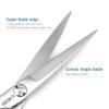 Hair Scissors left hand 5.5 Inch Hair Shears Left Hand Hair Cutting Scissors Lefty Barber Shears Left Handed KINSARO for Hairdresser Barber or Home Use view 4