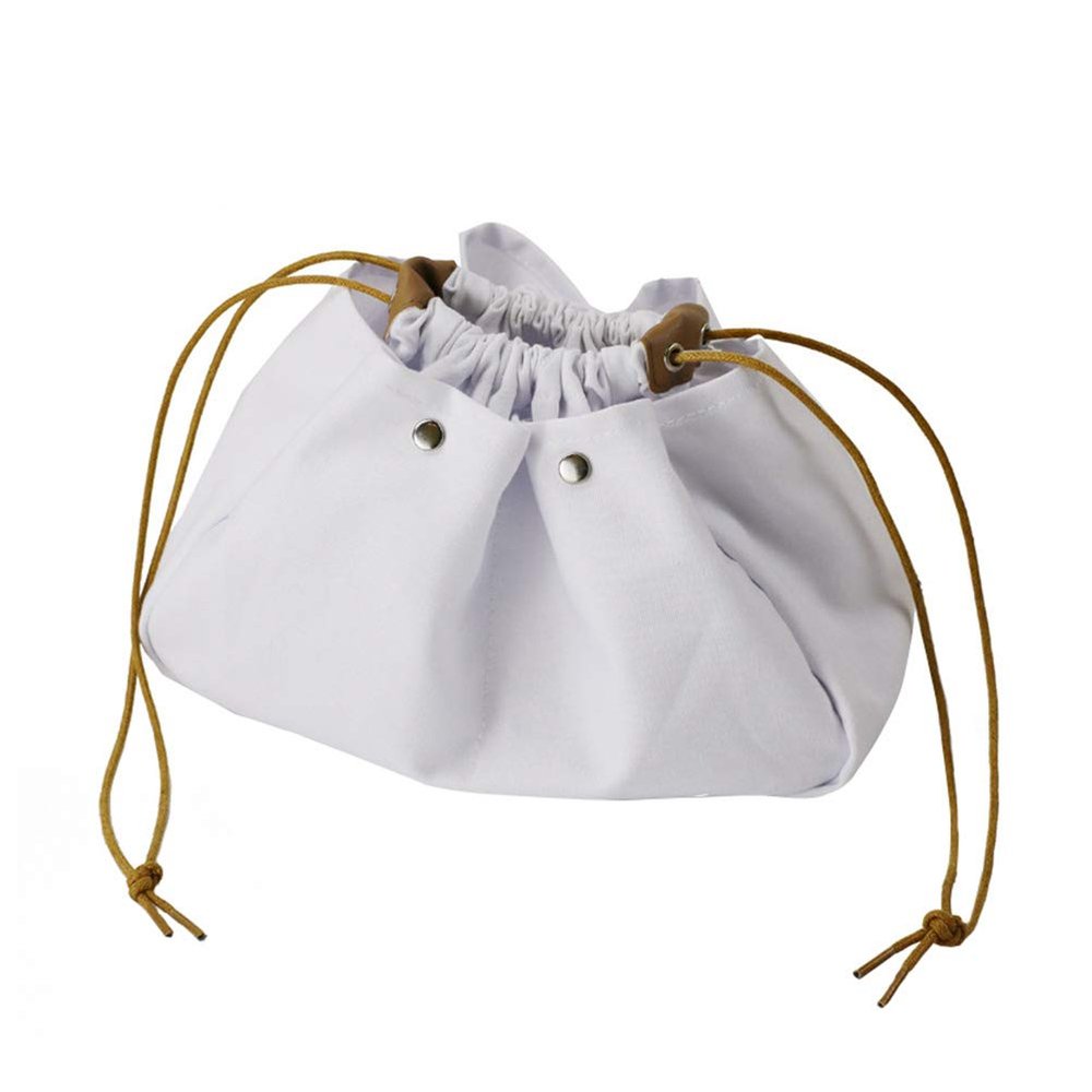 SOLUSTRE 1pc Drawstring Makeup Bag Girls Travel Toiletry Pouch Portable Cosmetic Bag
