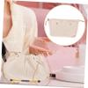 SOLUSTRE 1pc Drawstring Makeup Bag Girls Travel Toiletry Pouch Portable Cosmetic Bag view 4