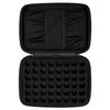 Edens Garden Essential Oil Carrying Case  Portable Travel Organizer Holds 48 Bottles (5 ml, 10 ml & Roll-Ons)  Hard Shell Zipper Storage Bag with Handle for Aromatherapy Accessories - Black view 2