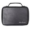 Edens Garden Essential Oil Carrying Case  Portable Travel Organizer Holds 48 Bottles (5 ml, 10 ml & Roll-Ons)  Hard Shell Zipper Storage Bag with Handle for Aromatherapy Accessories - Black view 3