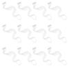 SOLUSTRE 12pcs Curly Hair Extension for Women High Temperature for Daily Dress up Parties Festivals and Special Occasions view 1