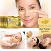 ALIVER Under Eye Patches (25 Pairs) - Collagen Eye Mask, Under Eye Masks for Dark Circles and Puffiness, Gel Under Eye Pads for Undereye Bags, Wrinkles, 24K Gold view 2
