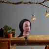 1 Set braiding practice head model hairdresser training model mannequin head with hair makeup practice head hairdressers head model manikin head maniquin Africa wig Human Hair view 3