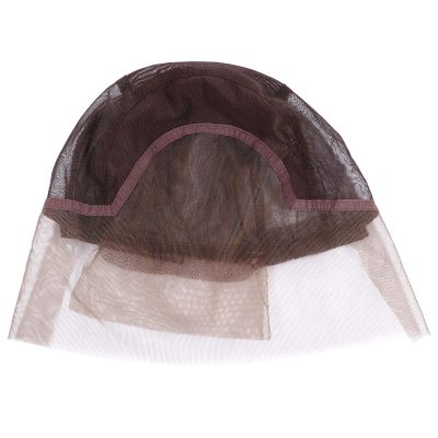 SOLUSTRE Breathable Lace Front Wig Cap Adjustable Straps Comfortable Mesh Wig Hat for Straight and Curly Hair