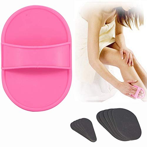 Hair Removal Pads, Hair Eraser, Portable Skin Pad Body Depilation Depilatory Sanding Device Depilation Tool Hair Removal Tool Set for Leg Arm and Body