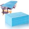 20 Pieces Disposable Bed Sheets Bed Cover Spa Massage Table Sheet Waterproof Bed Cover Flat Sheets Non-woven Fabric, 31 x 71 Inches (Blue) view 1