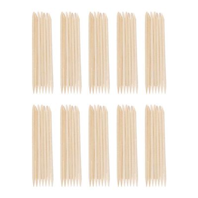 Beaupretty 300pcs Professional Nail Sticks for Manicure Cuticle Cleaner and Nail Drill Tool for Care and Removal