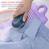 AKOAK 1 Pack Scrubbing Brush - Professional Soft Bristle Laundry Cleaning Brush,Nail Brush, Gentle Scrubbing of Shoes, Clothes, Can be Used at Home, Pedicure, Nail Salon view 4