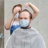 Barber Cape for Adults,Professional Hair Cutting Cape with Closure Snap Waterproof Salon Capes view 3