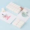 Allwon 10Pcs White Empty Lipstick Tubes DIY Lip Balm Container (Square Tube) view 3