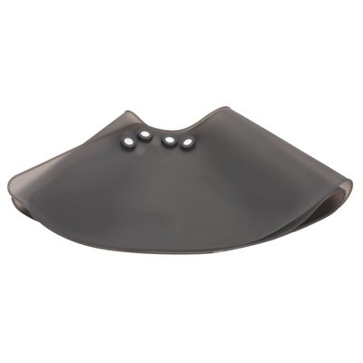 Hair Cutting Collar, Haircut Cape Hair Cutting Cape Neck Fitting Accessories Hair Shawl Neck Guard Wrap Magnet Clasp Design Hair Dye Silicone Pad Haircut Neck Apron(Grey)