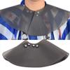 Hair Cutting Collar, Haircut Cape Hair Cutting Cape Neck Fitting Accessories Hair Shawl Neck Guard Wrap Magnet Clasp Design Hair Dye Silicone Pad Haircut Neck Apron(Grey) view 3