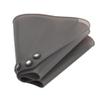 Hair Cutting Collar, Haircut Cape Hair Cutting Cape Neck Fitting Accessories Hair Shawl Neck Guard Wrap Magnet Clasp Design Hair Dye Silicone Pad Haircut Neck Apron(Grey) view 4