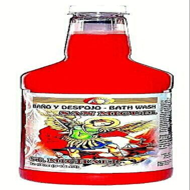 3 Bottles Extra Large Saint Michael Bath SAN Miguel BANO Y RIEGO 32 OZ. - Magick Pagan Wicca
