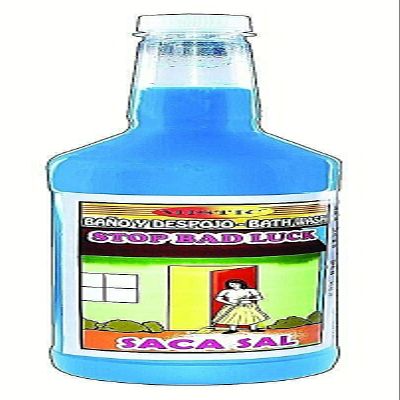 3 Bottles Extra Large Stop Bad Luck Bath SACA SAL BANO Y RIEGO 32 OZ. - Magick Pagan Wicca