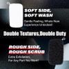 myHomeBody Extra Exfoliating Body Scrubber, Bath Sponge for Women, Loofah Exfoliator for Men, 1pc view 3