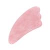 EXCEART Natural Jade Gua Massage Tool Pink Crystal Scrapping Massager for Safe and Durable for Relaxation and Skin Care Convenient Spoon Shape Design view 1