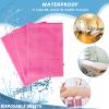 20 Pieces Disposable Bed Sheets Bed Cover Spa Massage Table Sheet Waterproof Bed Cover Flat Sheets Non-woven Fabric, 31 x 71 Inches (Pink) view 4