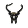 Professional Heavy-Duty Moon Shape Podiatry Ingrown Toe Nail Splitter Clipper Chiropody Thick Nail Cutter Nipper Black and Gold Used for Manicure and Pedicure view 2