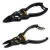 Professional Heavy-Duty Moon Shape Podiatry Ingrown Toe Nail Splitter Clipper Chiropody Thick Nail Cutter Nipper Black and Gold Used for Manicure and Pedicure view 4