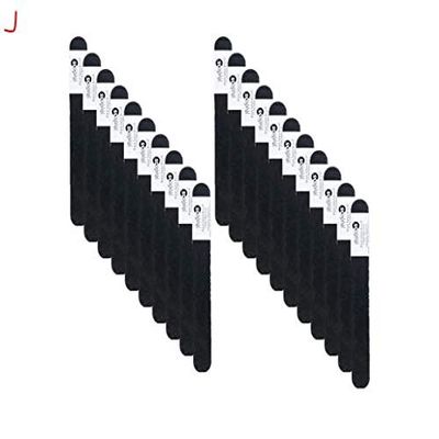20 PACK Studio 35 Beauty Black Salon Board (100/180 Grit)