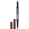 Maybelline New York Maybelline Express Brow 2-in-1 Pencil and Powder, Deep Brown, 0.02 Fl. Ounce, 260 Deep Brown, 0.02 fluid_ounces (Pack of 2) view 1