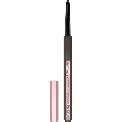 MAYBELLINE New York Eyestudio Hyper Easy No Slip Pencil, 002 Deep Brown, 0.04 Oz, Pack of 2