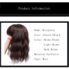 RemeeHi Curly Wave Hair with Bangs for Women, Toppers Hairpieces Clip in Hair Topper for Thinning Hair Synthetic Hair Extension Dark Brown 18inch view 4