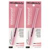 Waterproof Skinny Liquid Liner - Black by MCoBeauty for Women - 0.02 oz Eyeliner - Pack of 2 view 1