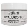 Delfanti Milano  HYALURONIC AGE DEFYING NIGHT CREAM  Face and Neck Moisturizer  Made in Italy view 1