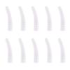100 Pcs Clear Tweezer Point Protectors Cap Tweezer Tip Protective Covers Stopper view 1