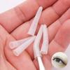 100 Pcs Clear Tweezer Point Protectors Cap Tweezer Tip Protective Covers Stopper view 2