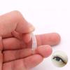 100 Pcs Clear Tweezer Point Protectors Cap Tweezer Tip Protective Covers Stopper view 3