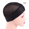 Ecojunmi 2pcs Crochet Braid Headband Wig Cap With 6pcs Free Wig Combs, Black Big Hole Wig Caps For Making Wigs, Crochet Wig Cap With Turban Headwrap view 3