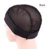 Ecojunmi 2pcs Crochet Braid Headband Wig Cap With 6pcs Free Wig Combs, Black Big Hole Wig Caps For Making Wigs, Crochet Wig Cap With Turban Headwrap view 4
