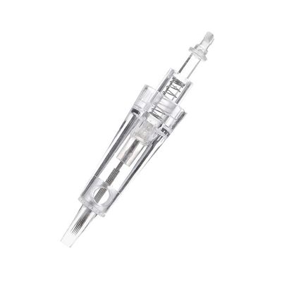 50pcs Permanent Makeup Cartridge Needles Disposable Permanent Makeup Tattoo Needles for Cordless Tattoo Machine for Ombre Powder Brows Microblading (1P/1R/1RL)
