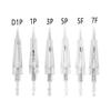 50pcs Permanent Makeup Cartridge Needles Disposable Permanent Makeup Tattoo Needles for Cordless Tattoo Machine for Ombre Powder Brows Microblading (5FP) view 4