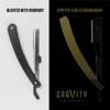 GRAVITY RAZORS Professional Straight Razor Kit  Ultra Exposure, Includes 10 Premium Blades, 2mm Exposed, Gold & Black view 2