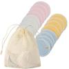 KIWI ECO BOX Reusable Makeup Remover Pads (15 Pack) With Washable Laundry Bag | Eco-Friendly Reusable Cotton Rounds For Toner view 2