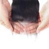 Body Wave Lace Closure Human Hair 4x4 Free Part Brazilian Virgin Human Hair Lace Closure with Baby Hair Natural Black 12 Inch view 4